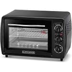 Black+Decker 19Liter Double Glass Multifunction Toaster Oven With Rotisserie For Toasting, Baking, Broiling, Black – TRO19RDG-B5 Household "BAE" Charm Bracelet 4