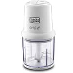 Black+Decker 300W 500ml 2 Speed Vertical Chopper for Chopping, Mincing & Pureeing, White – SC310-B5 Blender & Mixer "BAE" Charm Bracelet 4