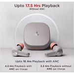 Boat Airdopes 411 ANC True Wireless Earphones Grey Hurricane Electronics "BAE" Charm Bracelet 6
