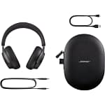 Bose QuietComfort Ultra, Wireless, Over Ear Headphones, Black Electronics "BAE" Charm Bracelet 6