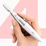 Braun Mini Precision Trimmer with 4 Extras Incl High Precision Head White – FG 1106 GP Household "BAE" Charm Bracelet 5