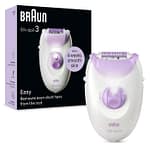 Braun Silk-Epil 3, Easy Hair Removal Device, Wet & Dry Epilator – SE 3000 Household "BAE" Charm Bracelet 4