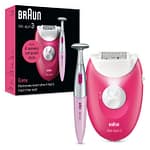 Braun Silk-Epil 3, Easy Hair Removal Device, Wet & Dry Epilator – SE 3202 Household "BAE" Charm Bracelet 4