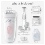 Braun Silk-Epil 5, Hair Removal Device, Wet & Dry Epilator – SE 5230 Household "BAE" Charm Bracelet 5