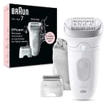 Braun Silk-Epil 7, Hair Removal Device, Wet & Dry Epilator – SE 7041 Household "BAE" Charm Bracelet 4