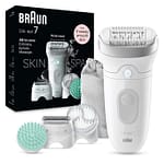 Braun Silk-Epil 7 SkinSpa, Hair Removal Device, Wet & Dry Epilator – SE 7081 Household "BAE" Charm Bracelet 4