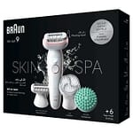 Braun Silk-Epil 9 SkinSpa, Hair Removal Device, Wet & Dry Epilator – SES 9080 Household "BAE" Charm Bracelet 6