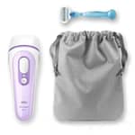 Braun Silk-expert Pro 5 PL 3011 IPL Hair Removal System With 2 Extras Smooth Razor and Storage Bag – PL3011 Household "BAE" Charm Bracelet 4