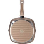 Chefline Granite Grill Pan, 28 cm, G28GD Household "BAE" Charm Bracelet 5