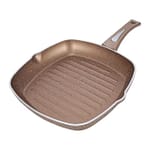 Chefline Granite Grill Pan, 28 cm, G28GD Household "BAE" Charm Bracelet 6