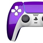 Customized Sony Dual Sense Gaming Controller For Ps5 & Ps5 Slim – Diamond Purple New 2024 Design Controllers "BAE" Charm Bracelet 6