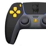 Customized Sony Dual Sense Gaming Controller For Ps5 & Ps5 Slim – The Black Bat New 2024 Design Controllers "BAE" Charm Bracelet 6