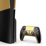Customized Sony Ps5 Slim Disc Edition 1Tb Single Controller Golden Black New 2023 Model Consoles "BAE" Charm Bracelet 5