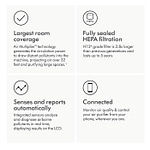 Dyson Big With Quiet Formaldehyde BP04 Air Purifier, Advanced Formaldehyde Removal, Dual Functionality, Prussian Blue-Gold Fans & Air Purifier "BAE" Charm Bracelet 6