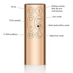 Dyson Purifier Cool Formaldehyde TP09 Purifying Fan, Intelligent, Dual Functionality, Automatically Senses & Display – Nickel Gold Fans & Air Purifier "BAE" Charm Bracelet 6