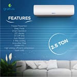 GRATUS 2.5 Ton Split Air Conditioner ROTARY TYPE, R410a GAS, 1-Year Full & 5-Year Compressor Warranty, Model- GSAC30TRS Air Conditioners & Coolers "BAE" Charm Bracelet 5