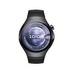 Huawei Watch 5, 46mm, Stainless Steel Case, Black Fluoroelastomer Strap Electronics "BAE" Charm Bracelet 3