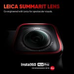 Insta360 Ace Pro – Waterproof Action Camera, Flagship 1/1.3" Sensor and AI Noise Reduction, 4K120fps, 2.4" Flip Screen & Advanced AI Features Electronics "BAE" Charm Bracelet 5