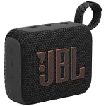JBL Go 4 Ultra, Portable Bluetooth Speaker, Black Bluetooth Speakers "BAE" Charm Bracelet 4