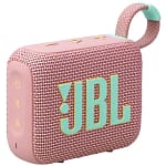 JBL Go 4 Ultra, Portable Bluetooth Speaker, Pink Bluetooth Speakers "BAE" Charm Bracelet 4