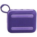 JBL Go 4 Ultra, Portable Bluetooth Speaker, Purple Bluetooth Speakers "BAE" Charm Bracelet 5