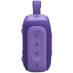 JBL Go 4 Ultra, Portable Bluetooth Speaker, Purple Bluetooth Speakers "BAE" Charm Bracelet 6
