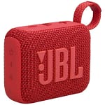 JBL Go 4 Ultra, Portable Bluetooth Speaker, Red Bluetooth Speakers "BAE" Charm Bracelet 4