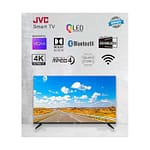 JVC 75 Inch 4K UHD Qled Edgeless Smart Tv With Voice Mouse, Bluetooth And Dolby, 75NQ7155, Black Electronics "BAE" Charm Bracelet 5