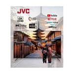 JVC 75 Inch 4K UHD Qled Edgeless Smart Tv With Voice Mouse, Bluetooth And Dolby, 75NQ7155, Black Electronics "BAE" Charm Bracelet 6
