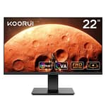 Koorui 22-Inch Computer Monitor VA FHD 1920 x 1080 100Hz 5ms (Built in Speaker) – KRUIS01 Desktop & Monitors "BAE" Charm Bracelet 4