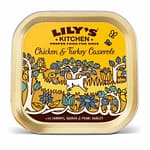 Lily's Kitchen Chicken & Turkey Casserole Wet Dog Food Box 10X150G Dog Food "BAE" Charm Bracelet 4
