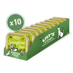 Lily's Kitchen Dog Springtime Stew Tray Wet Dog Food Box 10X150G Dog Food "BAE" Charm Bracelet 4
