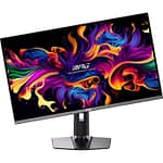 MSI MPG 321URX QD-OLED 32 Inch OLED 4K, 240Hz, 0.03 Ms, Gaming Monitor – Black – 9S6-3DD29A-011 Gaming Monitors "BAE" Charm Bracelet 5