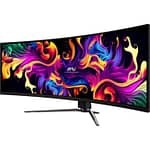 MSI MPG 491CQP QD-OLED 49 Inch 144 Hz 0.03ms Curved Gaming Monitor – Black – 9S6-3FA84T-013 Gaming Monitors "BAE" Charm Bracelet 6