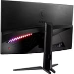 MSI Optix MAG322CQRV 31.5-inch WQHD Curved Gaming Monitor, Black – 9S6-3DA45A-014 Gaming Monitors "BAE" Charm Bracelet 6
