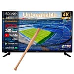 Magic World 50 Inch Frameless Break-Resistant 4K Ultra HD SMART LED TV With Built-in DVB-T2/S2 Receiver, Android 13, Wifi, Multilanguage OSD – MG50V030USBT2-13 Electronics "BAE" Charm Bracelet 4
