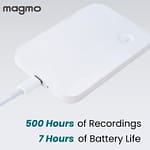 Magmo, Magnetic Snap-On Call Recorder For iPhone -White Electronics "BAE" Charm Bracelet 5