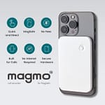 Magmo, Magnetic Snap-On Call Recorder For iPhone -White Electronics "BAE" Charm Bracelet 6