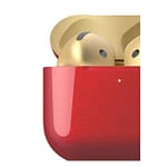 Merlin Craft Customized Apple Airpods 4 ANC Combo Red Gold Apple Products "BAE" Charm Bracelet 5