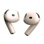 Merlin Craft Customized Apple Airpods 4 ANC Desert Titanium Apple Products "BAE" Charm Bracelet 6