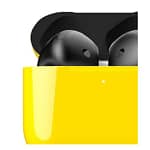 Merlin Craft Customized Apple Airpods 4 ANC Dual Yellow Apple Products "BAE" Charm Bracelet 6