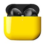 Merlin Craft Customized Apple Airpods 4 ANC Dual Yellow Apple Products "BAE" Charm Bracelet 4