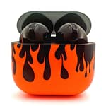 Merlin Craft Customized Apple Airpods 4 ANC Fire Storm Apple Products "BAE" Charm Bracelet 4