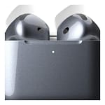 Merlin Craft Customized Apple Airpods 4 ANC Gunmetal Glossy Apple Products "BAE" Charm Bracelet 5