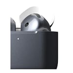 Merlin Craft Customized Apple Airpods 4 ANC Gunmetal Glossy Apple Products "BAE" Charm Bracelet 6