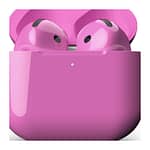 Merlin Craft Customized Apple Airpods 4 ANC Pink 16 Apple Products "BAE" Charm Bracelet 5
