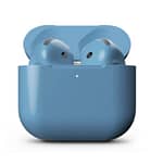 Merlin Craft Customized Apple Airpods 4 ANC Sierra Blue Bold Apple Products "BAE" Charm Bracelet 4