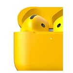 Merlin Craft Customized Apple Airpods 4 ANC Yellow Bold Apple Products "BAE" Charm Bracelet 6