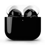 Merlin Craft Customized Apple Airpods 4 Black Glossy Apple Products "BAE" Charm Bracelet 4