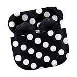 Merlin Craft Customized Apple Airpods 4 Black Polka Apple Products "BAE" Charm Bracelet 6
